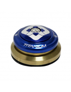 Pride Ti45 Tapered Headset Blue
