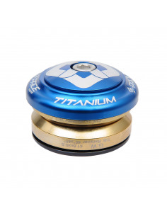 Jeu De Direction Pride Ti45 Titanium (IS) 1-1/8" - Bleu